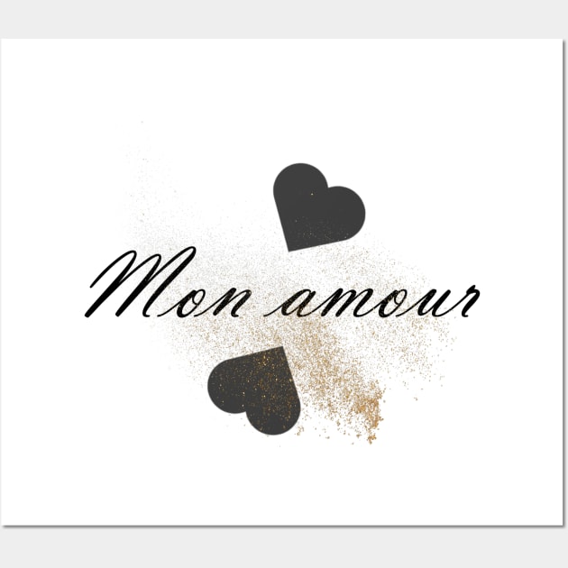 mon amour Wall Art by SamoModa